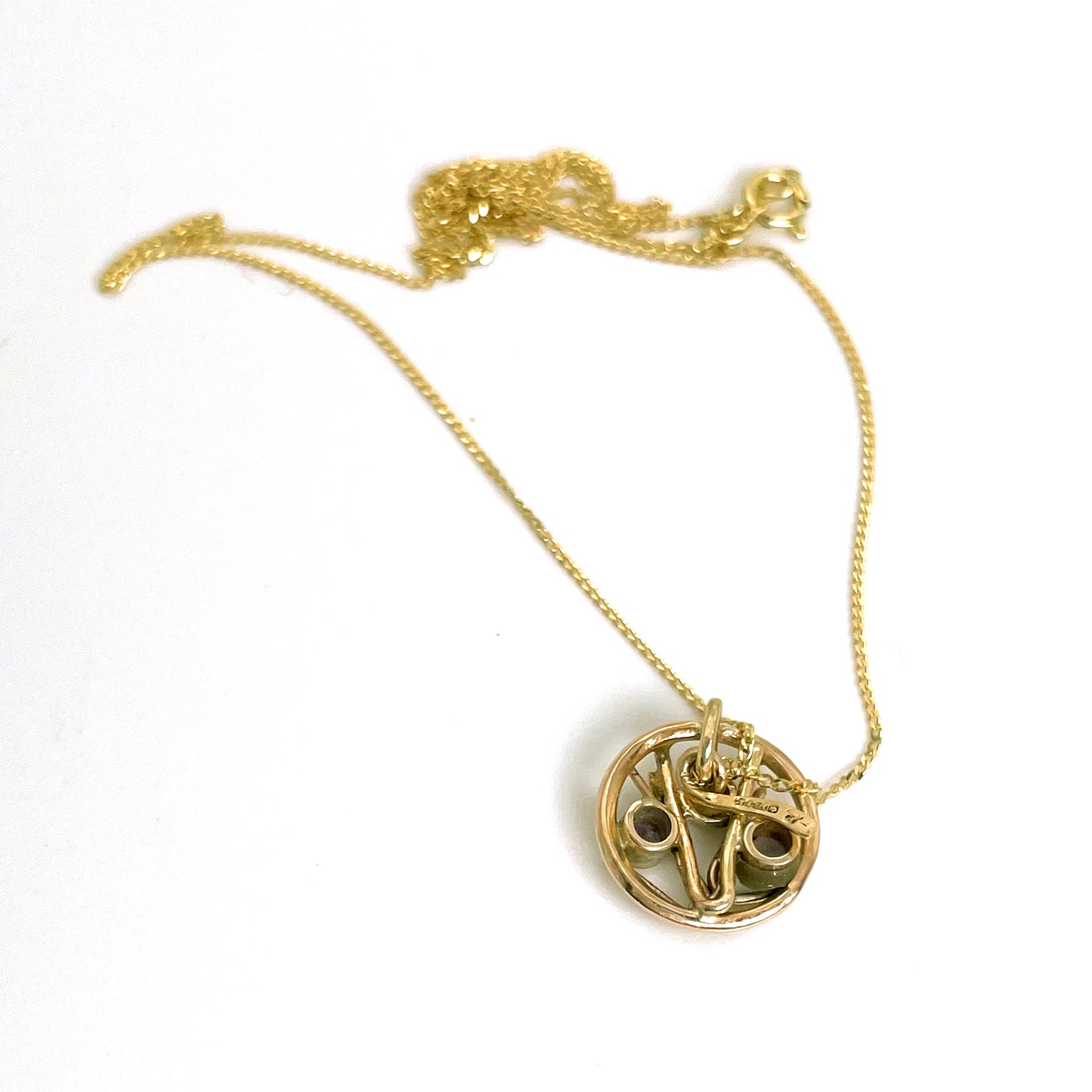 The Expanded Skies Dartmoor Heather and Gorse Pendant evokes the beautiful yellows of the gorse and purples of the heather with an ethically sourced yellow sapphire and two amethysts held in twisting branches of 9ct yellow gold. The pendant comes with a 9ct gold chain, a choice of lengths are available.
This handcrafted unique, one-off, piece makes a wonderful gift, celebrating the evocative and joyful colours of Dartmoor.