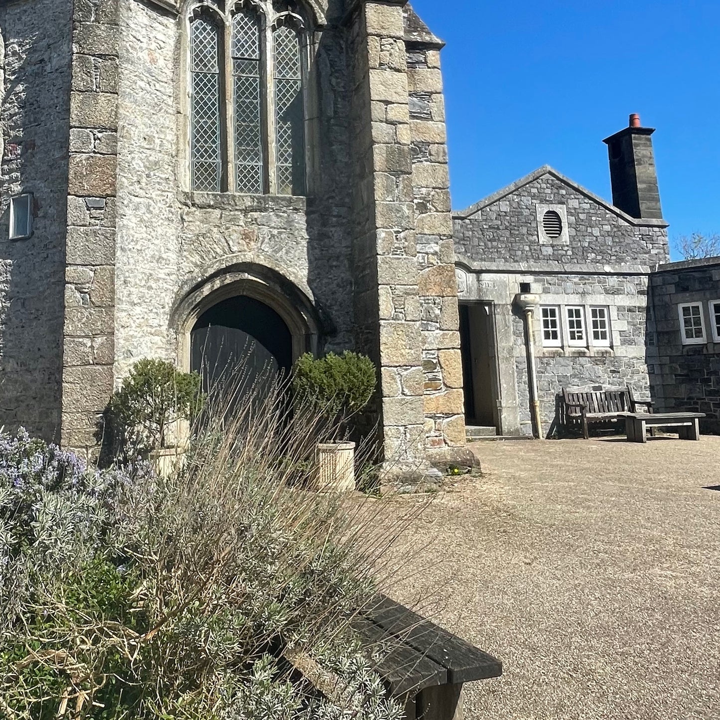 Ashburton Jewellery School Create a Wide Silver Ring Workshop, picture of the venue St. Lawrence Chapel, Ashburton, Devon, UK, near Dartmoor National Park