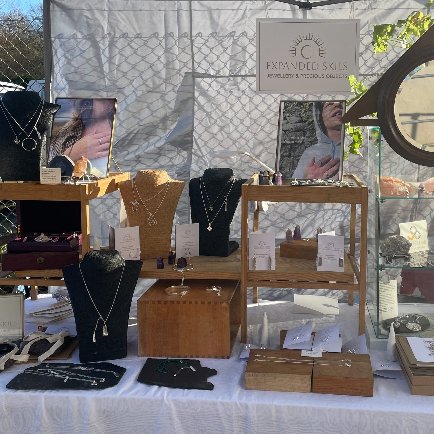 Expanded Skies Jewellery at Ashburton Artisan Market