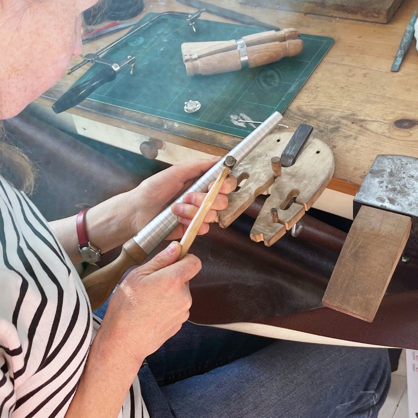 Ashburton Jewellery School image of ring making