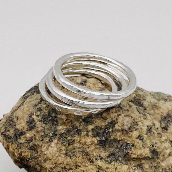 Ashburton Jewellery School - Silver Ring and Filigree Earring Workshop - picture of rings