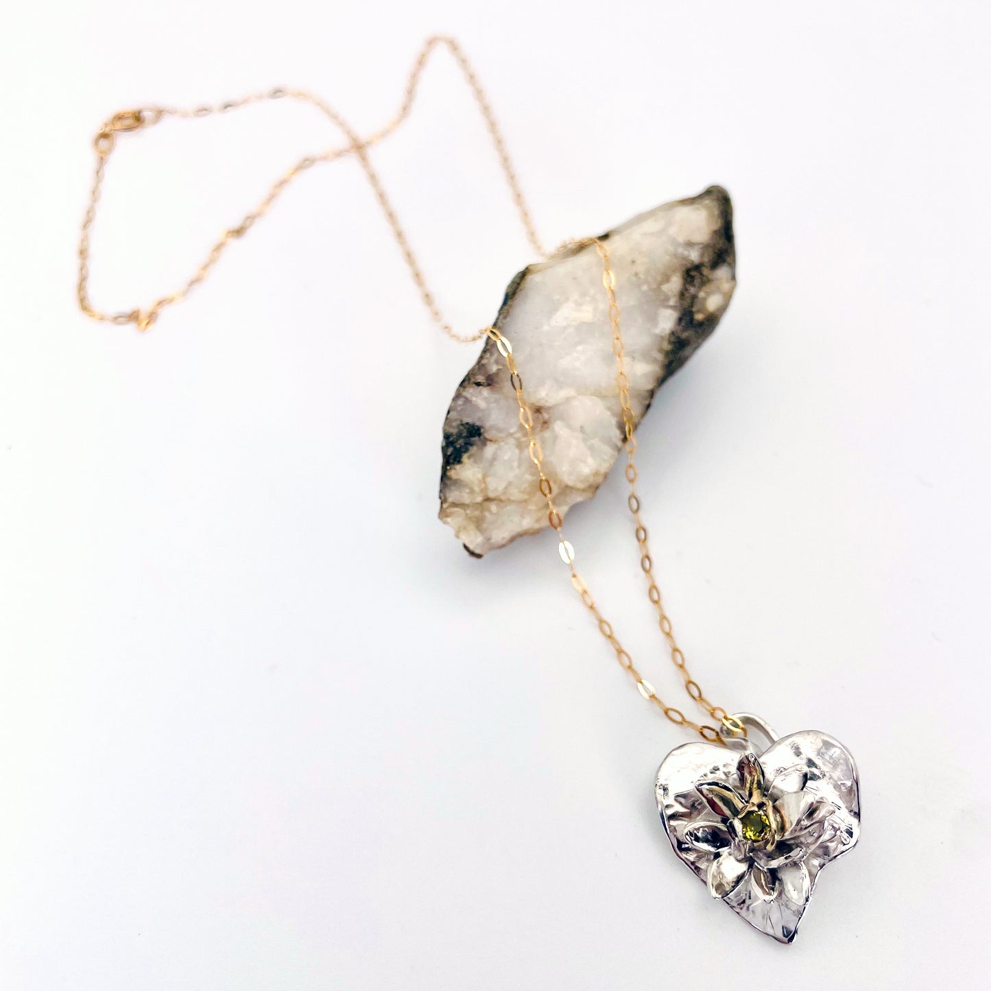 Expanded Skies Dartmoor Sapphire Celandine Pendant