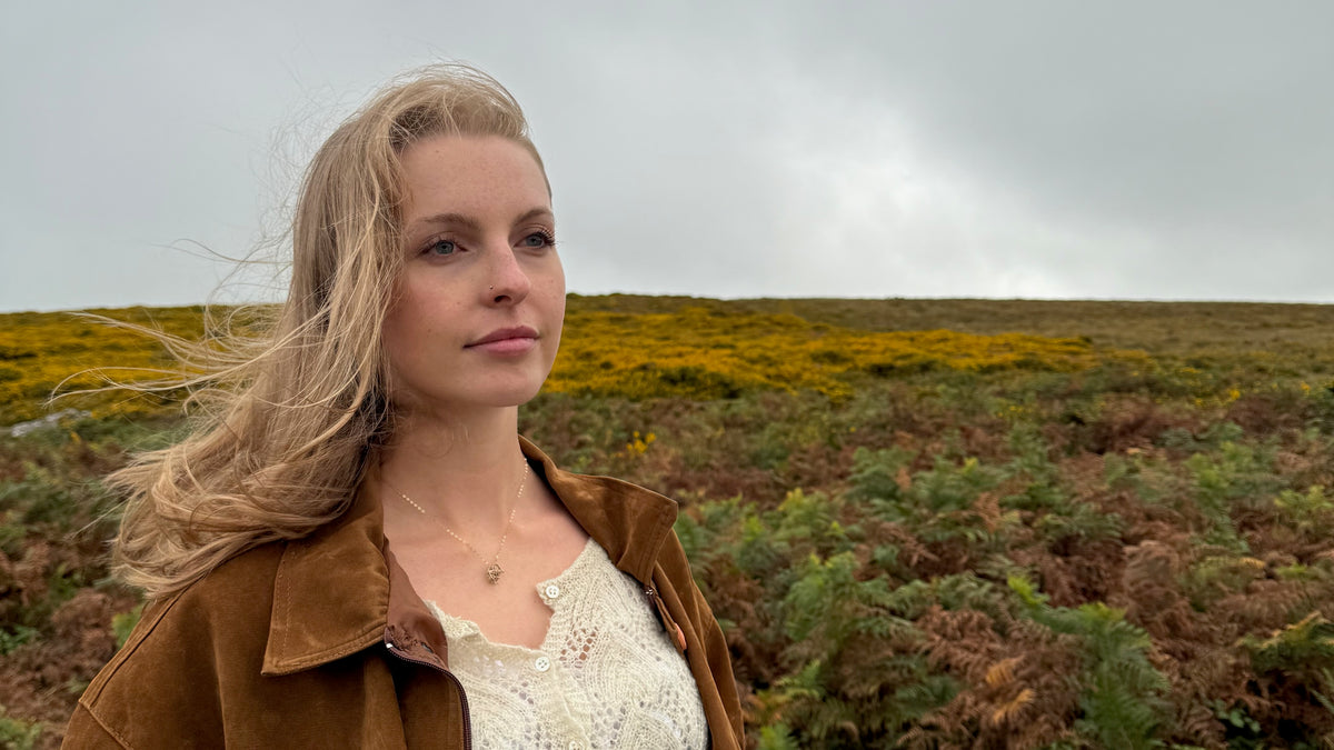 Dartmoor Gorse near Buckland in the Moor Expanded Skies Jewellery