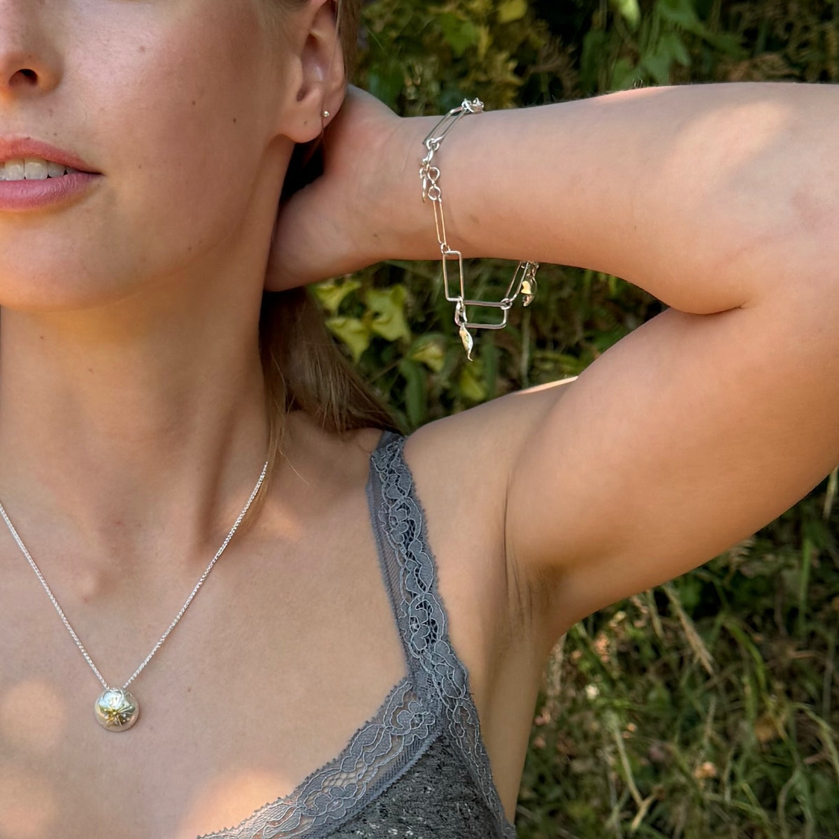 The Expanded Skies Dartmoor Field Rose Necklace