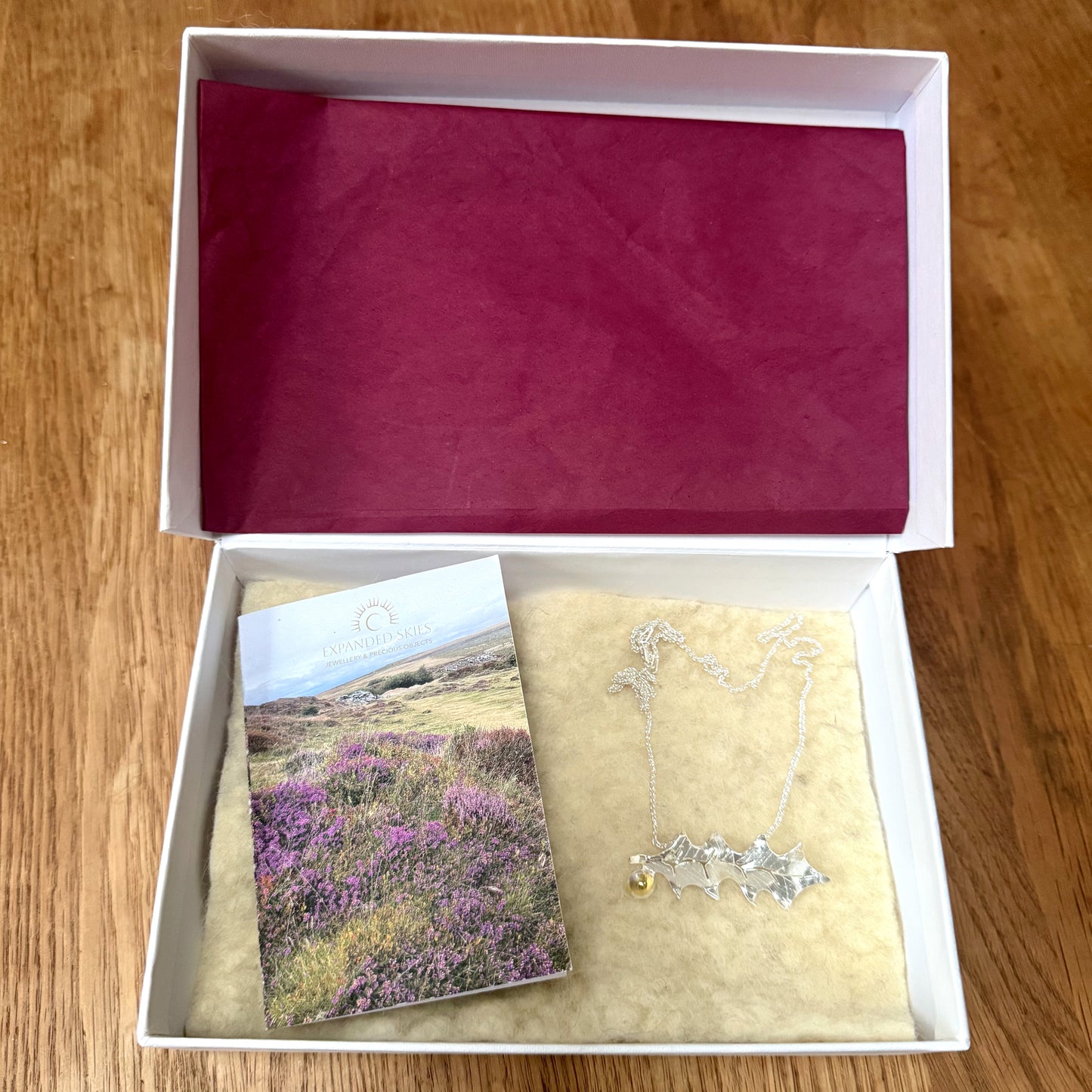 Expanded Skies Holly Necklace