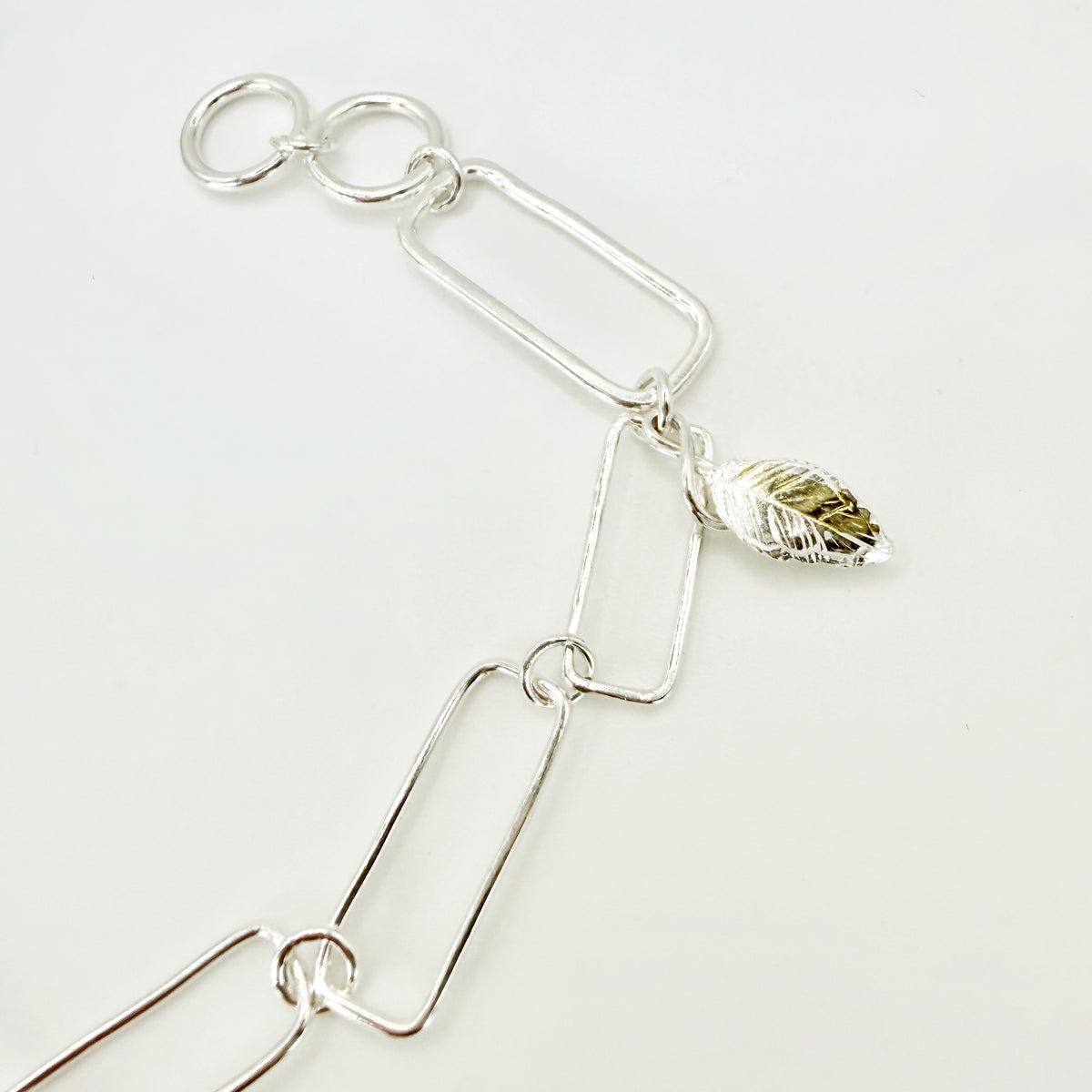 Expanded Skies Field Rose Bracelet with 24ct Gold Accents