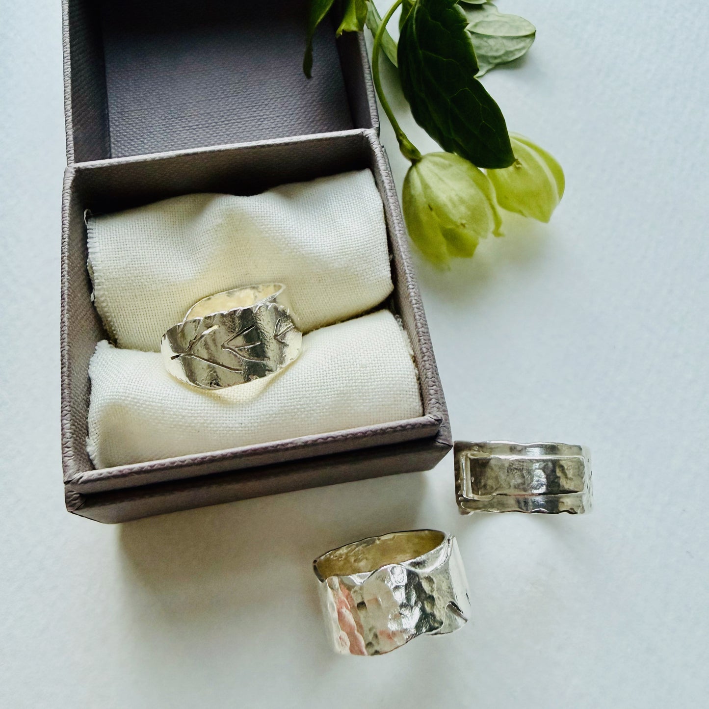 Ashburton Jewellery School, Create a beautiful wide silver ring in this fun workshop. 