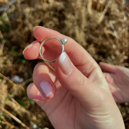 Beauty and Grace Sterling Silver ring